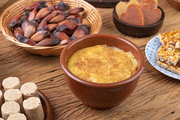 Typical brazilian june festival food. Festa junina