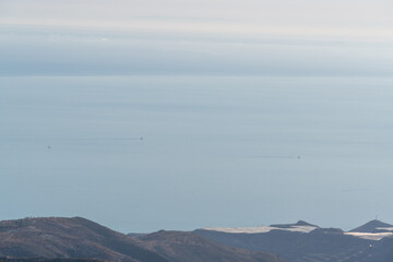 ships sailing in the Mediterranean sea