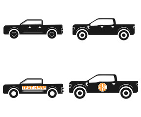 Ford f-150vector, ford f-150 sign symbol icon vector , ford f-150 silhouette.
