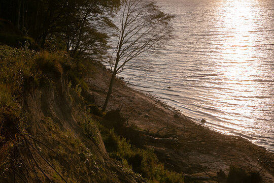 Steilk&uuml;ste mit Abbruchkante an der Ostsee