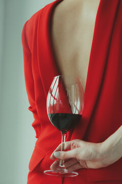 Lady In Red With Wine Images  Browse 32,490 Stock Photos, Vectors, and  Video | Adobe Stock