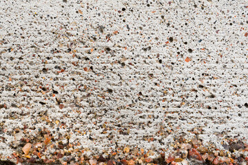 Concrete wall. Close up view