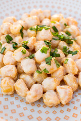 Gnocchi plate, pasta food, free commercial use