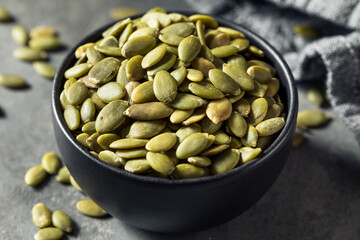 Raw Green Organic Pumpkin Seeds