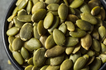 Raw Green Organic Pumpkin Seeds