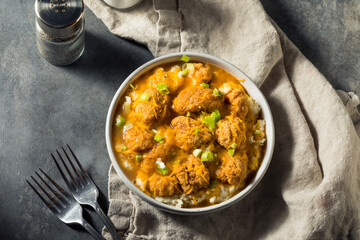 Homemade Fried Chicken Mashed Potato Bowl