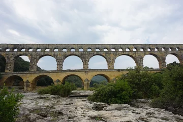 Papier Peint photo autocollant Pont du Gard pont du gard