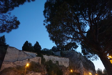 sunset in avignon