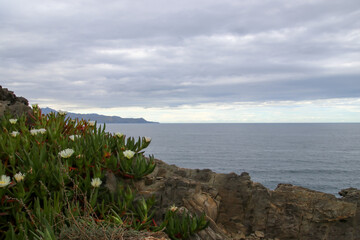 Views of the Mediterranean coast.