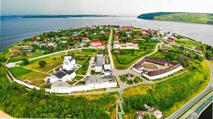 Island-city Sviyazhsk
 created by dji camera