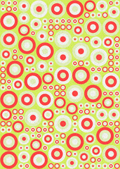 Abstract Geometric Pattern generative computational art illustration