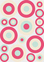 Fototapeta premium Abstract Geometric Pattern generative computational art illustration