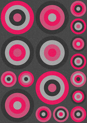 Fototapeta premium Abstract Geometric Pattern generative computational art illustration