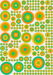 Fototapeta premium Abstract Geometric Pattern generative computational art illustration
