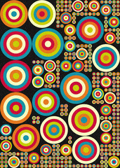 Abstract Geometric Pattern generative computational art illustration