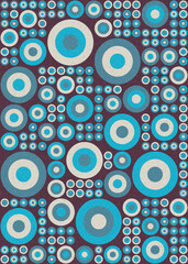 Abstract Geometric Pattern generative computational art illustration