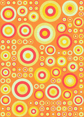 Fototapeta premium Abstract Geometric Pattern generative computational art illustration