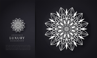 Luxury mandala background with floral ornament pattern, mandala design, Vector mandala template,  invitation, cards, wedding, logos, cover, flyer, banner, Isolated