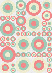 Abstract Geometric Pattern generative computational art illustration