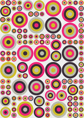 Abstract Geometric Pattern generative computational art illustration