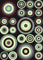 Abstract Geometric Pattern generative computational art illustration