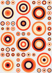 Fototapeta premium Abstract Geometric Pattern generative computational art illustration