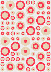 Abstract Geometric Pattern generative computational art illustration