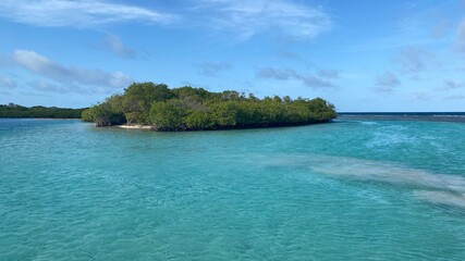 Fototapeta na wymiar island with turquoise water