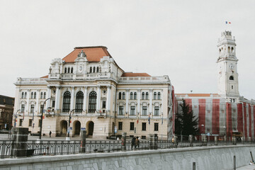 Fototapeta na wymiar art nouveau architecture - Vulturul Negru - Oradea - Romania / Black Eagle 