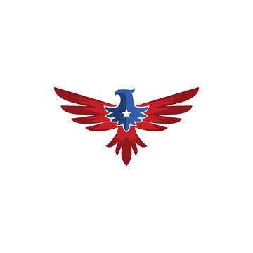 American Eagle Vector Logo Design 