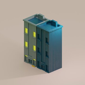 edificios 3d 