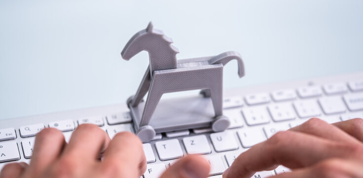 Trojan Horse Computer Virus Crime Attack