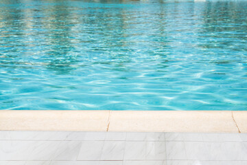 Shiny Blue Water Background