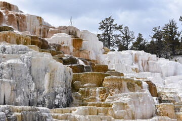 Formations in Yellowstone
