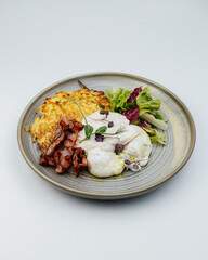 healthy breakfast food on a plate