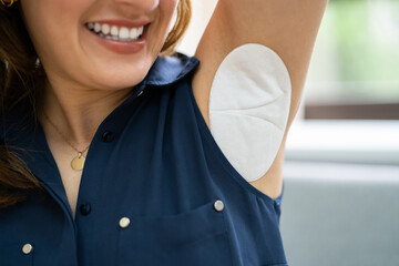 Underarm Sweat Patch Or Pad To Prevent Odor © Andrey Popov