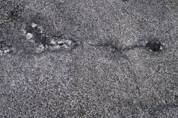 Abstract background of grey tiled walkway in a park