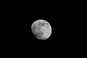 Wide Angle Shot Of Moon-0746