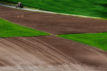 Fototapeta premium Geometrie nel monferrato - Alessandria