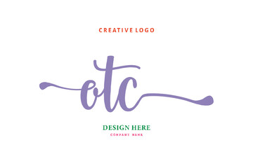 OTC lettering logo is simple, easy to understand and authoritative