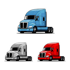 truck vector 