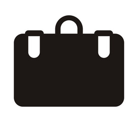 suitcase travel silhouette