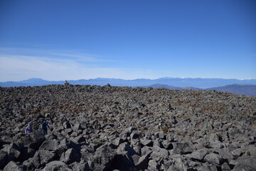 rock, Mt. Tateshina, 蓼科山頂