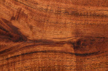 Abstract background of dark brown wooden surface. Closeup topview for artworks.