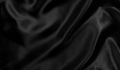 Black cloth texture background