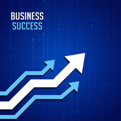 Business graph and chart, 
easy to edit vector illustration of Business Financial Graph Chart.