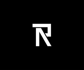 Letter R logo design vector illustration