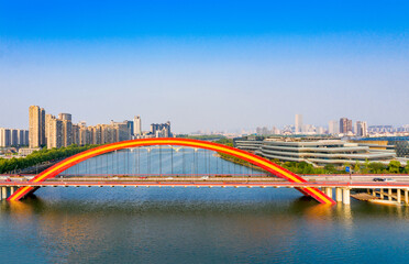 Shuanglong Bridge, Jinhua City, Zhejiang Province, China