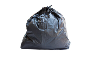 Garbage bags isolated on white background. Garbage bags isolated with clipping path.