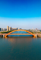 Shuanglong Bridge, Jinhua City, Zhejiang Province, China